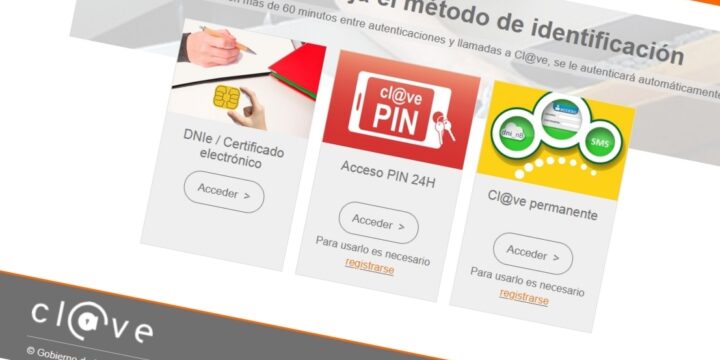 Cl@ve aanvragen, een persoonlijke online toegangscode in Spanje