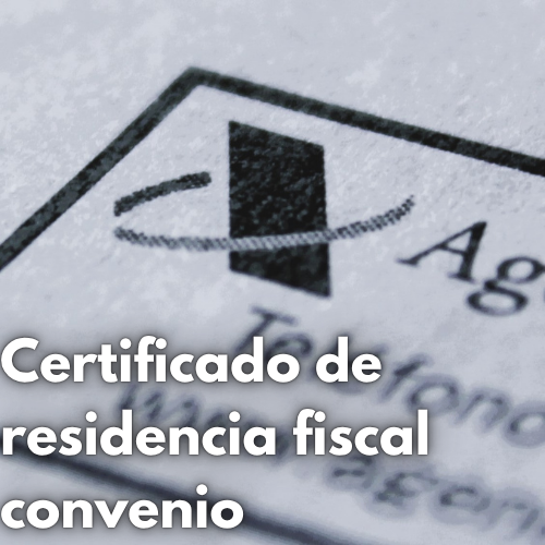 certificado de residencia fiscal convenio woonplaatsverklaring